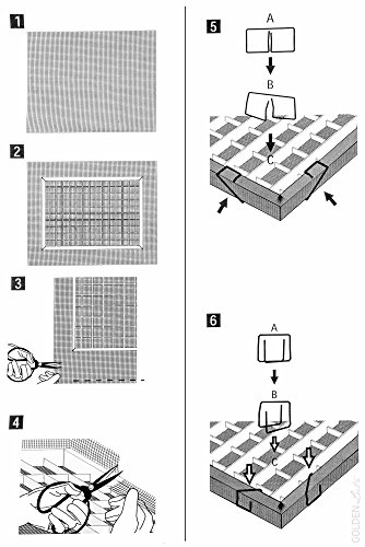 FLORABEST® Kellerschacht-Schutznetz, 60 x 120 cm (2 Stück) - 6