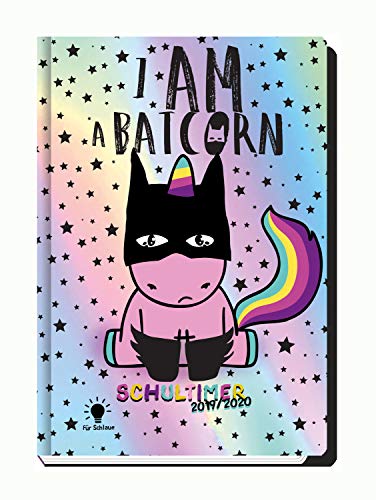 Trötsch Verlag 201923 - Schülerkalender 2019/2020, Batcorn, ca. 14 x 23 cm, 128 Seiten