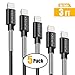Price comparison product image Carlcoo 5 Pack 1m Charging Cable Cord for Certified Charger Cable/Data Sync USB Fast Charging Cable Cord Compatible with iPhone X Case/XS Max/XR/8/8 Plus/7/7 Plus/6/6s Plus/5s/5, iPad Mini/Air Case