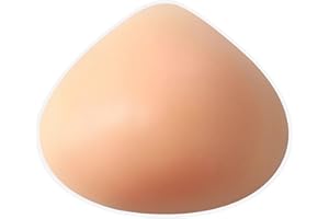 ELMIKA Silikon Brustformen Dreieck Mastektomie Brustprothese BH Pad Enhancer(1 Stück)