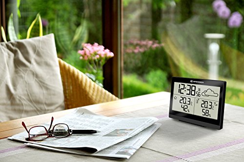 Bresser Funkwetterstation Temeo Trend LG mit Außensensor, schwarz - 6