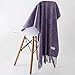 Produktbild MTX Ltd Doux Cgreymere Cheveux Unisexe/Hommes / Femmes Chaleur Pure Couleur Long Automne Et Hiver Extérieur Fgreyion Multifonctionnel Tendance Sauvage Chaud Châle Foulard Cadeau, Violet