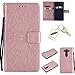 Produktbild Silikonsoftshell PU Hülle für LG V10 (5,7 Zoll) Tasche Schutz Hülle Case Cover Etui Strass Schutz schutzhülle Bumper Schale Silicone case+Exquisite key chain X1) #AD (7)