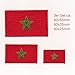 Produktbild 3 Marokko Afrika Casablanca Rabat Agadir Flaggen Flags Aufnäher Aufbügler 0991