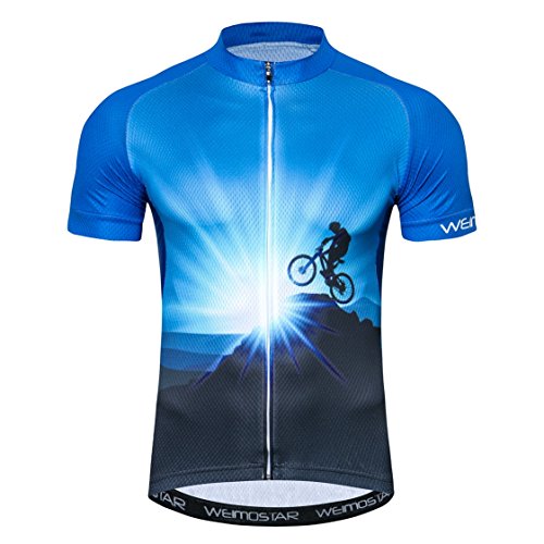 Weimostarcycling Jersey Men Bike Clothing Bicycle Jersey Top Mtb - Main Image