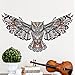Price comparison product image erthome Eagle Owl Animal Room Household Beauty Wall Sticker Mural Decor Decal Removable 78cm*45cm