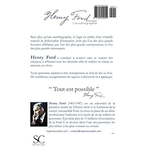 Henry Ford - L'Autobiographie: Tout est possible