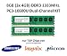 Produktbild 8GB (2x 4GB) Dual-Channel KIT DDR3 1333Mhz PC3-10600U 240 Pin 2Rx8 Non-ECC 1,5V PC 3rd Arbeitsspeicher Memory, Chips von Samsung oder Micron oder Hynix (je nach Verfügbarkeit)