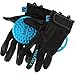 Produktbild Rayne High Society V2 Slide Gloves Medium Black Cyan Skate Pads by Rayne