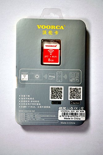 voorca 8 GB Wireless WiFi Class 10 WiFi SD-Speicherkarte für alle Produkte mit SDHC Card - 2