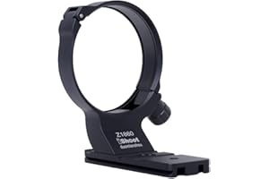 duomianshou Tripod Mount Ring Lens Collar Compatible with Nikon Nikkor Z 180-600mm F5.6-6.3 VR, Lens Support Holder Bracket Bottom Arca-Swiss Fit Quick Release Plate for Arca Clamp Head & Stabilizer