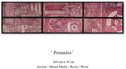 Prunulus - Original artwork. Hand painted. Modern art. Resin. Abstract artwork. Contemporary art