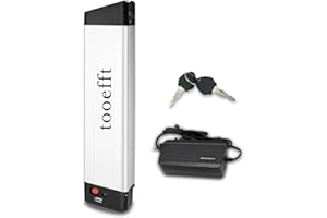 TOOEFFT Z101 E Batería de Bicicleta 36 V 7.5Ah Batería de reemplazo de batería de Litio para Zundapp Z101 F.lli Schiano Galaxy 20 Inch Legend Monza ETNA Enik Billy Bicicleta Plegable (36V 7.5Ah)
