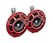 Auto Hub Red Grill Bike Horn Set - Pack of Two RS.1049.00