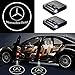 Produktbild Autotür Logo Licht, 2PCS LED Auto Projektor Logo Geist Schatten Licht Türbeleuchtung Willkommen Lampe Drahtlose Laser Projektor Logo Licht (für Mercedes Benz)