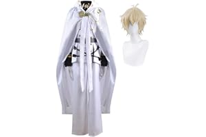 ANJINGUANG Anime Seraph of the end Cosplay Mikaela Hyakuya Costume Suit Halloween Fancy Dress Outfits Comic Con Uniform for Men