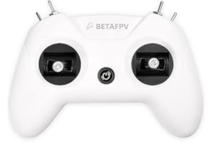 BETAFPV ExpressLRS LiteRadio 2 SE Radio Transmitter Remote Controller with Built-in 1000mAh 1S Battery for FPV RC Racing Drones Multirotor Simulator Joystick Calibration - Mode 2 Left Throttle