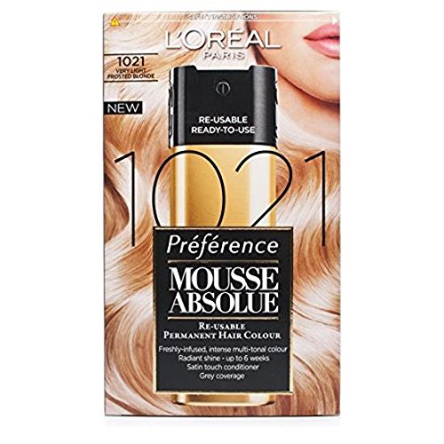 L'Oreal Paris Absolue Mousse - Light Frosted Blonde (Number 1021)