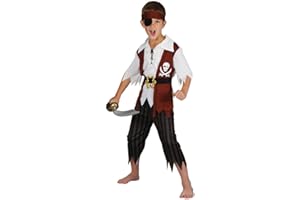 Wicked Costumes Kids Boys Cutthroat Pirate Fancy Dress Costume