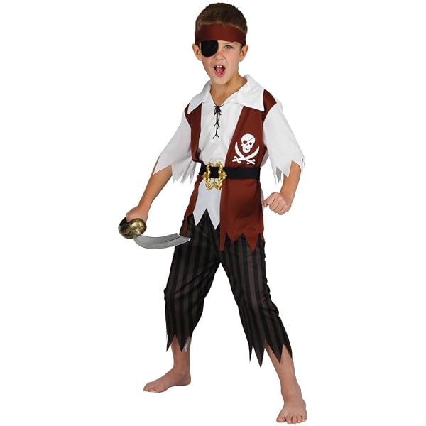 Chapeau De Pirate Bristol Novelty – Taille Enfant Unique – Parfait Pour Halloween Et Fêtes Costumées
