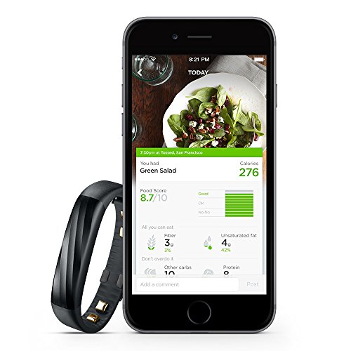 Jawbone UP3 Bluetooth Aktivitäts-/Schlaftracker-Armband (für Apple iOS und Android) Schwarz Cross - 6