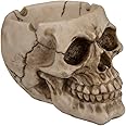 OOTB Skull Ashtray, Polyresin, Multi-Colour, 10 x 6 x 12 cm