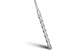 MOXPIFY SDS Plus - Broca para hormigón (20 x 260 mm, con 4 cortes de metal duro y doble hélice), para hormigón, piedra, piedra natural