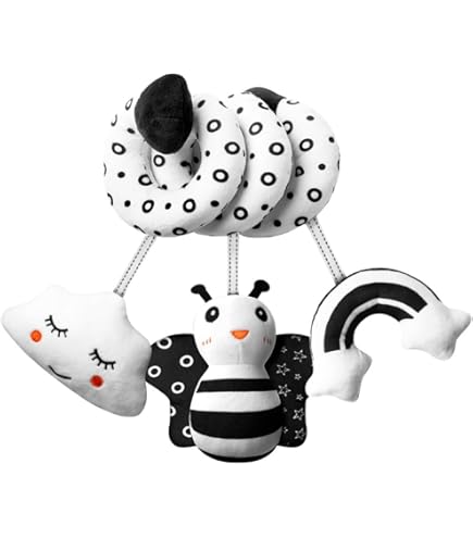 HappyKidsClub Contrastboek baby zwart wit speelgoed, contrastkaarten baby speelgoed 0-12 maanden rammelsokken baby 0-6 maanden contrast speelgoed rammelaar baby pasgeborenen cadeau Montessori HappyKidsClub Contrastboek baby zwart wit speelgoed, contrastkaarten baby speelgoed 0-12 maanden rammelsokken baby 0-6 maanden contrast speelgoed rammelaar baby pasgeborenen cadeau Montessori