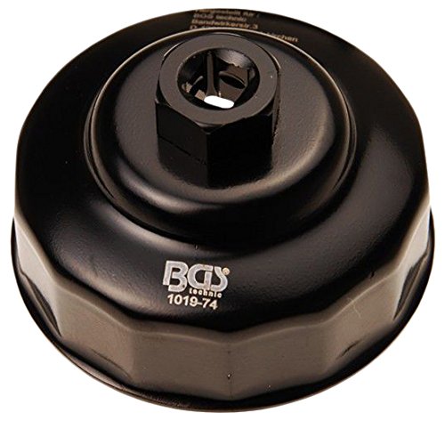 BGS Ölfilterkappe, 74 mm x 14 kant, 1019-74