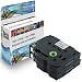 Produktbild Spetan 2x Schriftband Kassette Kompatibel für Brother P-Touch TZ 131 TZE131 TZ131 Schwarz auf Transparent 12mm x 8m Schreibband Beschriftungsband Farbband 2x TZ-131-Black