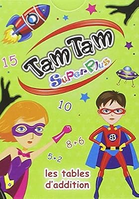 Inconnu tam tam superplus : les tables d´addition