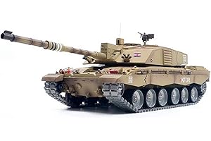 Haya Radio Remote Control 1/16 Challenger 2 RC British MBT Tank Desert - Platinum Version : Metal Tracks & Gear box & Metal Road Wheels