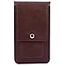 Price comparison product image Jlyifan Protective Pouch Carrying Holster & Belt Clips Case for iPhone 7 Plus / Samsung Galaxy S8 / S7 Edge / Galaxy J7 J5 J3 A5 / LG G6 / G5 / Motorola Moto G4 / G5 Plus / G4 play / BLU VIVO 6 (Brown)