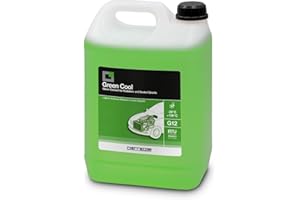 ERRECOM Green Cool, Líquido para Radiador Verde -20°C, anticongelante G12 con Paquete inhibidor de Base orgánica Oat, Listo para Usar, 5 litros