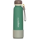 750 ML Pipetli Sızdırmaz Paslanmaz &Ccedil;elik Termos Matara El Askılı bpa i&ccedil;ermez 750ml 1106FF Yeşil