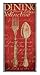 Produktbild Die Stupell Home Decor Kollektion Decor Kollektion Vintage Gabel Löffel Wandschild, rot