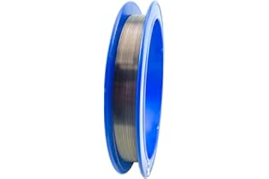 XMRISE Wolfram Fine Draht Filament Wolfram 99,95% Wolframrolle Metallspule Hohe Reinheit Rohstoffe Länge 2m,Diameter 0.18mm