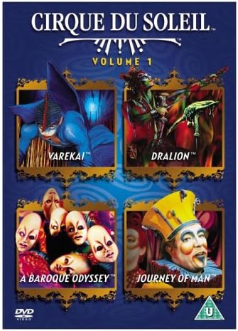 Sponsored Ad – Cirque Du Soleil - 4-title pack - Dralion/Varekei/Journey Of Man/A Baroque Odyssey [DVD]