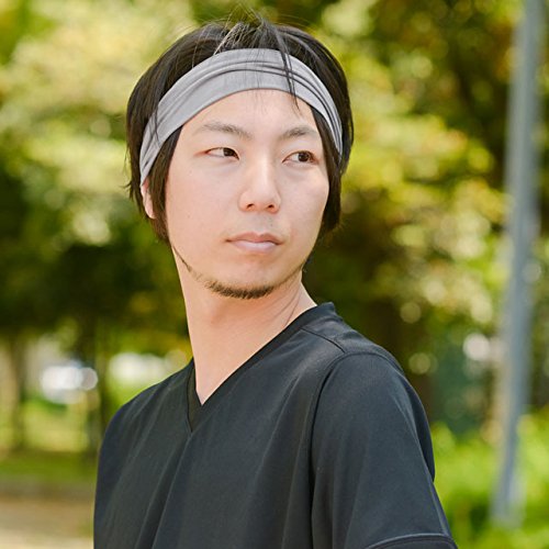 Casualbox Men Japanese Elastic Headband Hair Band Accessory Sport