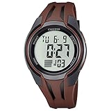 Calypso Herren-Armbanduhr Sport Digital PU-Armband Braun Quarz-Uhr Ziffernblatt Braun UK5703/5