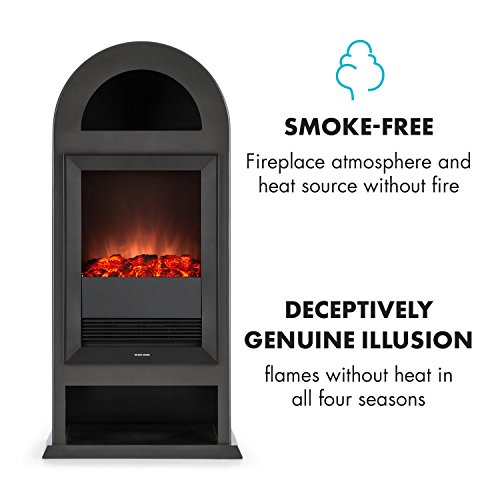 Klarstein Blockhouse • Elektrischer Kamin • Kaminfeuer • Elektrokamin