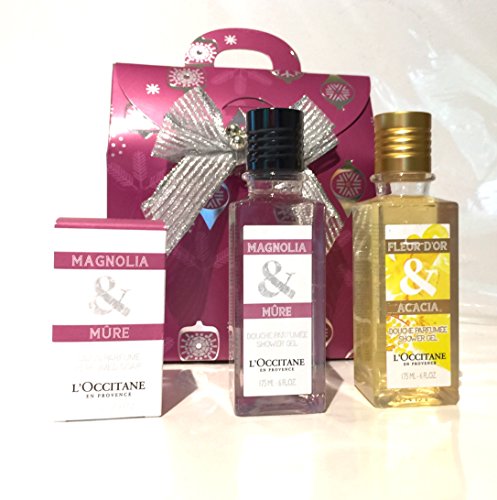 L'Occitane Magnolia Christmas Gift Bag