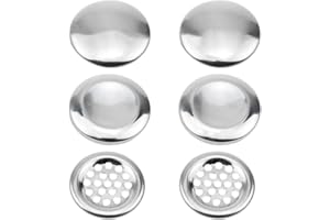 TXErfolg Anello di Troppopieno per Lavello Tappo di Troppo Pieno per Lavabo in Acciaio Inossidabile Tappo di Troppo Pieno per Lavello per Cucina da Bagno