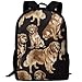Produktbild best& Stylish Golden Retrievers Laptop Backpack School Backpack Bookbags College Bags Daypack