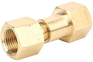 YANMIS Adaptadores de Cilindro, Regulador de Cilindro de CO2 a Nitrógeno, Adaptador de Latón para Cilindro Desechable, Presión de 15MPa