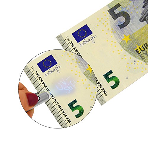 Geldscheinprüfer / UV Geheimstift mit unsichtbarer Tinte sicherheits Stift Geld geheimstift - 5