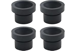 SANTUO 4Pcs Engine Cover Rubber Grommet 7M5Q6D277AA for FORD FOCUS/KUGA/MONDEO MK4/ GALAXY/S-MAX Black Engine Cover Stop Bumper Replacement 1555641 3M5Q6N041CK