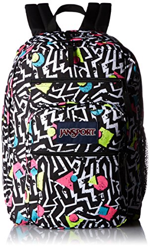 Preisvergleich Produktbild JanSport Big Student Schwarz / Weiß Bebop Rucksack Taschen