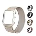 Produktbild Kompatibel Mit Apple Watch Armband Mit Apple 44 Mm, Milanese Ersatzband Mit Displayschutzfolie, Armband Für Iwatch Serie 4, Sport Edition,VintageGold,44mm