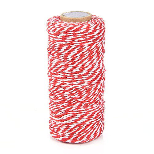 100M Länge Juteschnur Leinen Garten Kordel Bastelschnur für Gartenarbeit/Bateln/Geschenk Packing LianLe